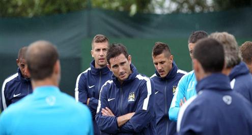 لامبارد في قائمة مانشستر سيتي لدوري أبطال أوروبا